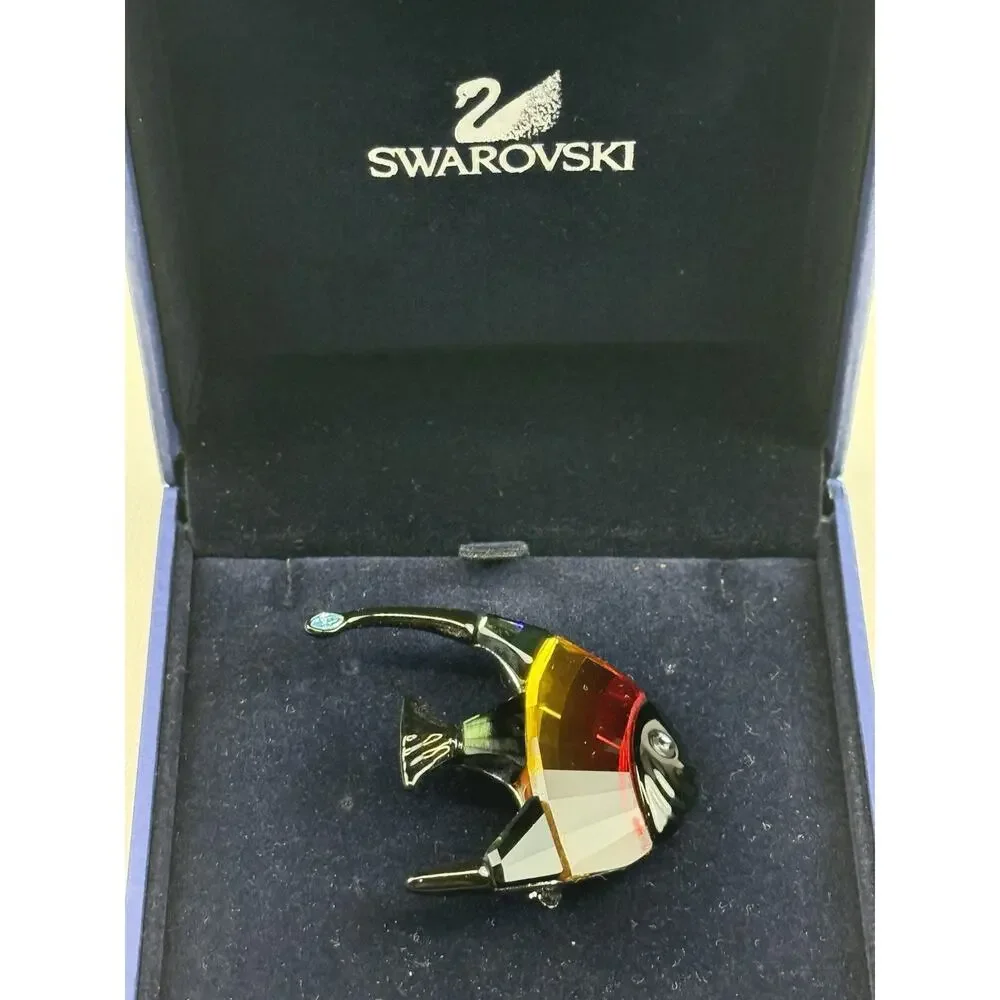 Swarovski Calabar Crystal Angel Fish Brooch NWT $75 #626207
